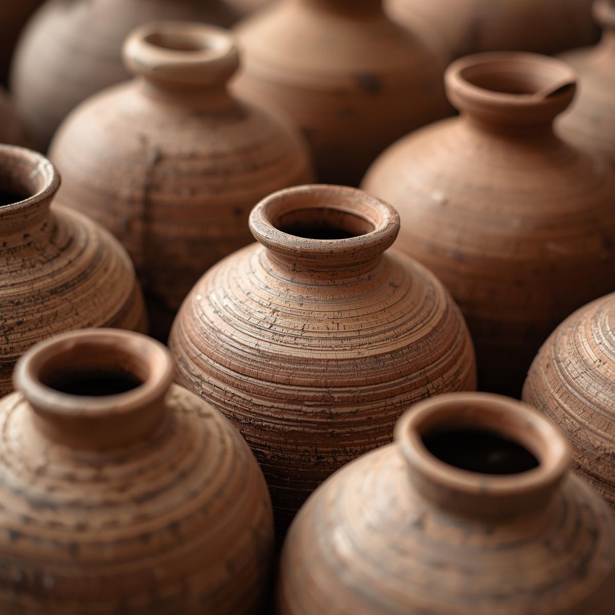 Handmade pottery