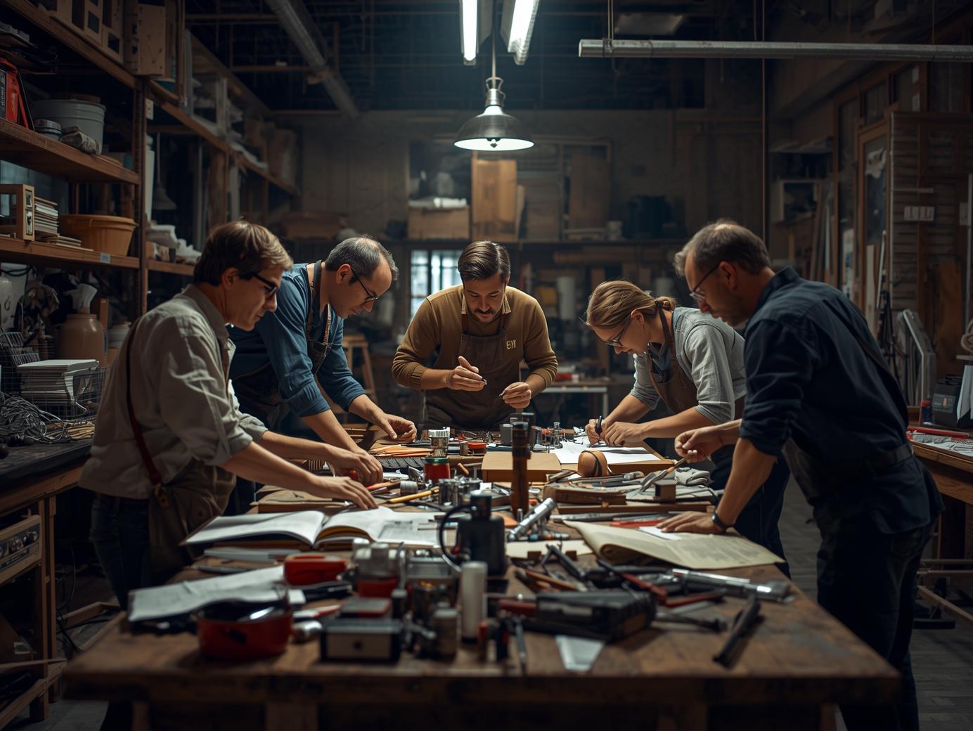 Collaborative workshop session